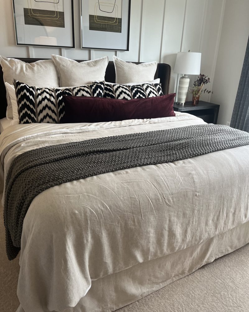 A bedroom in a new home in Prince George's County